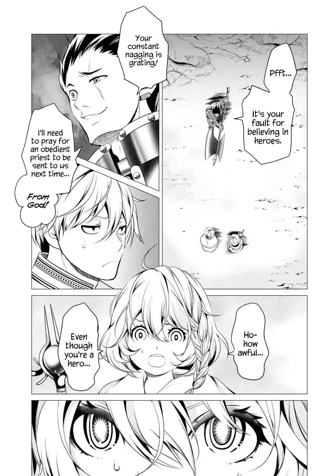 Page 9 Chapter 1.3 Im Working at the Church as a Priest, but I Want to Be Cut Some Slack from the Mutilated Bodies of the Heroes that Keep Getting Sent to Me
