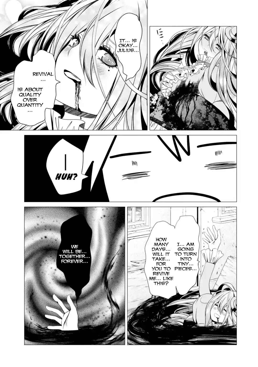 Page 6 Chapter 3.4 Im Working at the Church as a Priest, but I Want to Be Cut Some Slack from the Mutilated Bodies of the Heroes that Keep Getting Sent to Me