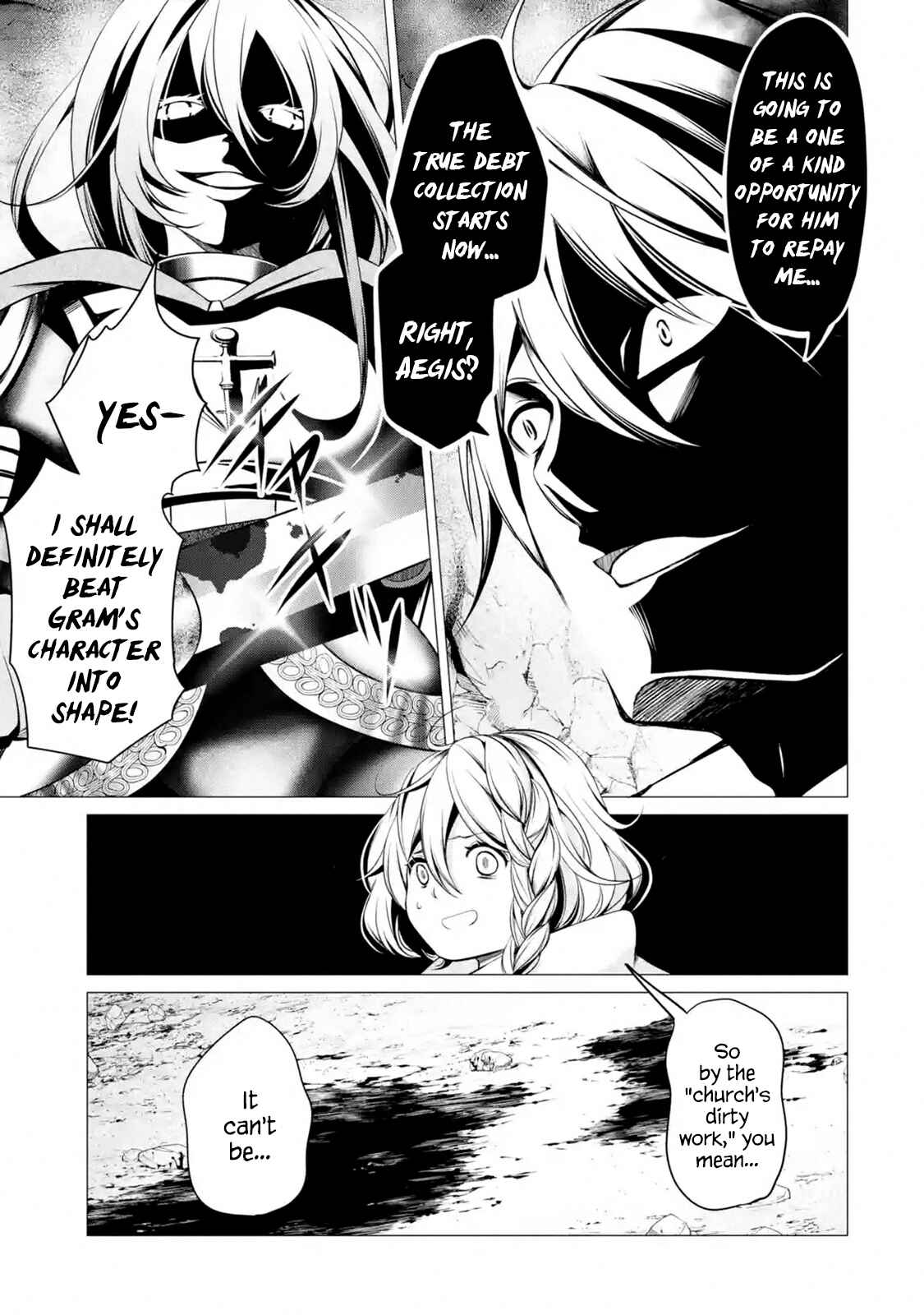 Page 3 Chapter 1.5 Im Working at the Church as a Priest, but I Want to Be Cut Some Slack from the Mutilated Bodies of the Heroes that Keep Getting Sent to Me