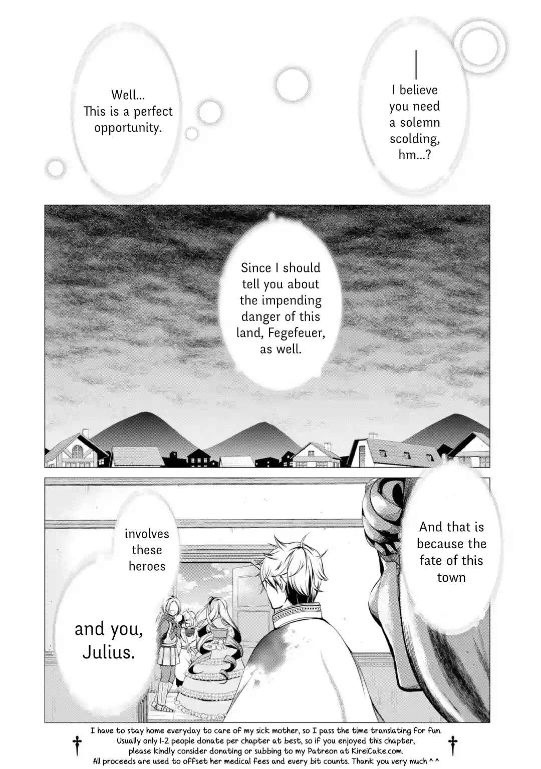 Page 8 Chapter 3.5 Im Working at the Church as a Priest, but I Want to Be Cut Some Slack from the Mutilated Bodies of the Heroes that Keep Getting Sent to Me