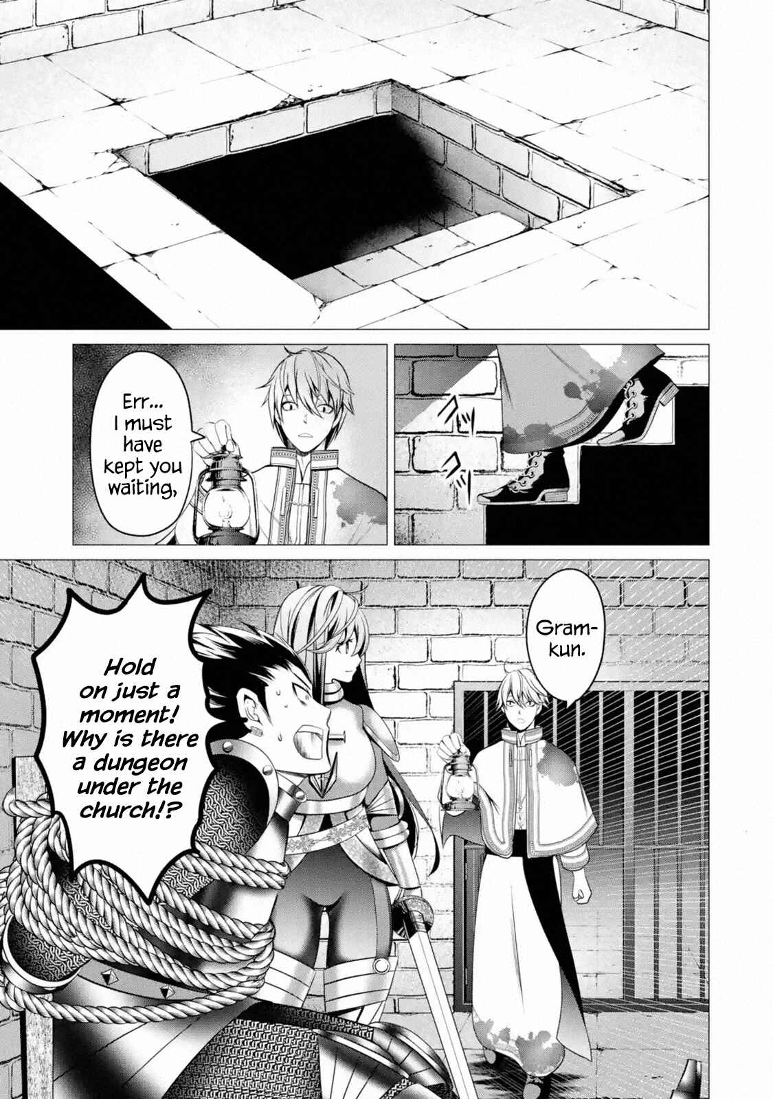 Page 5 Chapter 2.2 Im Working at the Church as a Priest, but I Want to Be Cut Some Slack from the Mutilated Bodies of the Heroes that Keep Getting Sent to Me
