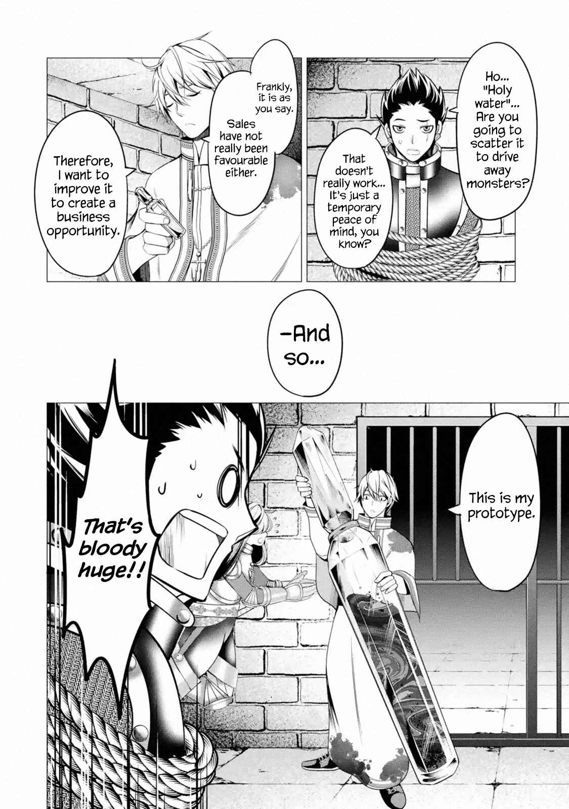 Page 8 Chapter 2.2 Im Working at the Church as a Priest, but I Want to Be Cut Some Slack from the Mutilated Bodies of the Heroes that Keep Getting Sent to Me