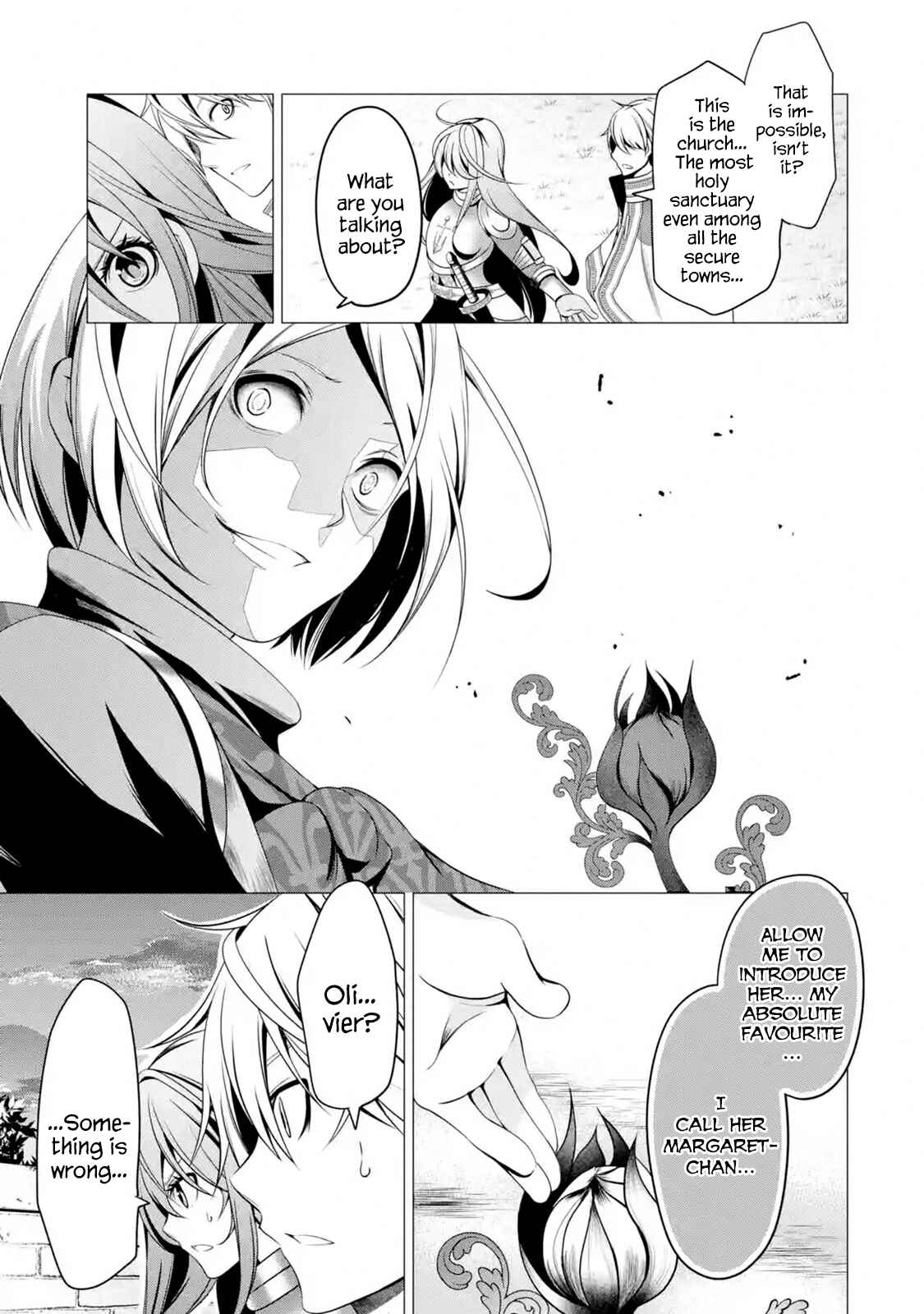 Page 5 Chapter 2.4 Im Working at the Church as a Priest, but I Want to Be Cut Some Slack from the Mutilated Bodies of the Heroes that Keep Getting Sent to Me