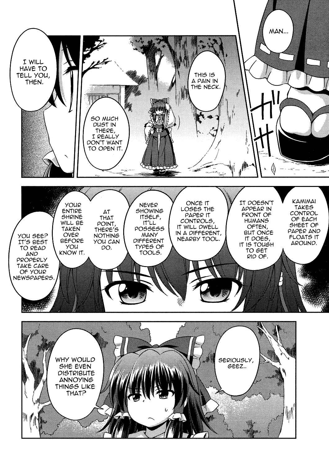 Page 6 Chapter 20 Touhou Sangetsusei ~ Strange and Bright Nature Deity.