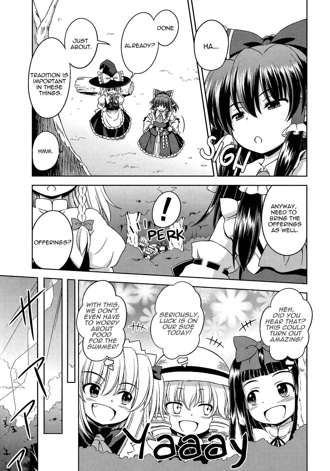 Page 10 Chapter 22 Touhou Sangetsusei ~ Strange and Bright Nature Deity.