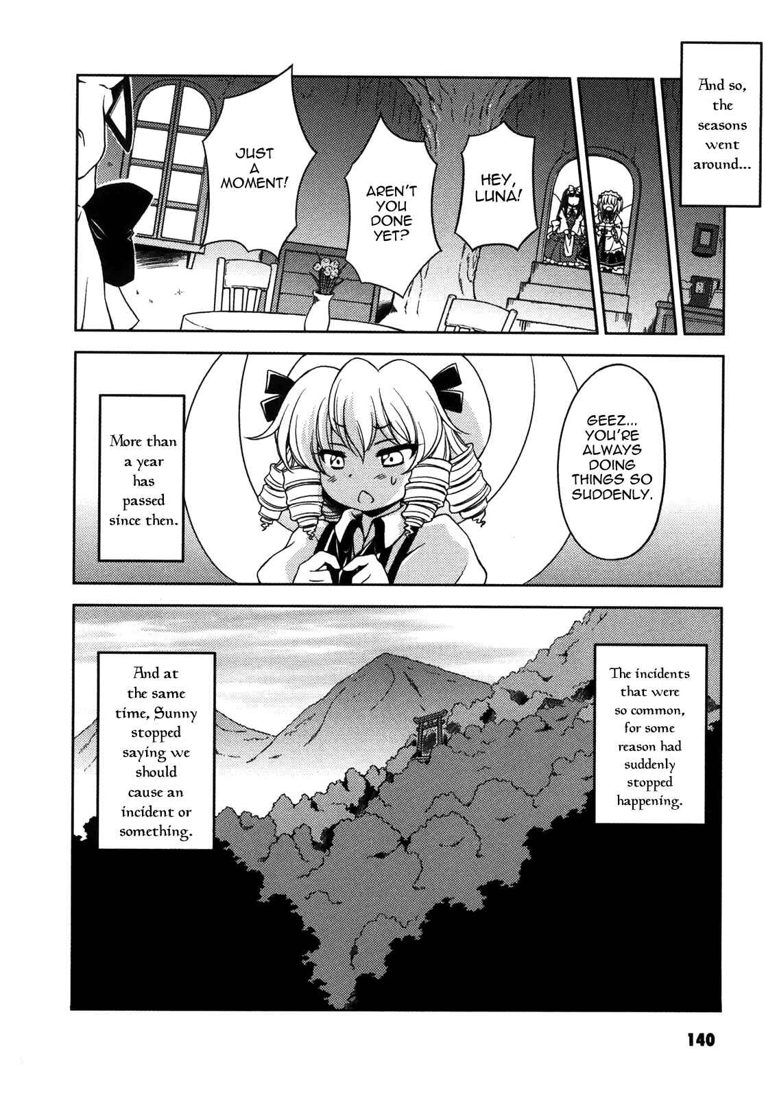 Page 13 Chapter 8.5 Touhou Sangetsusei ~ Strange and Bright Nature Deity.