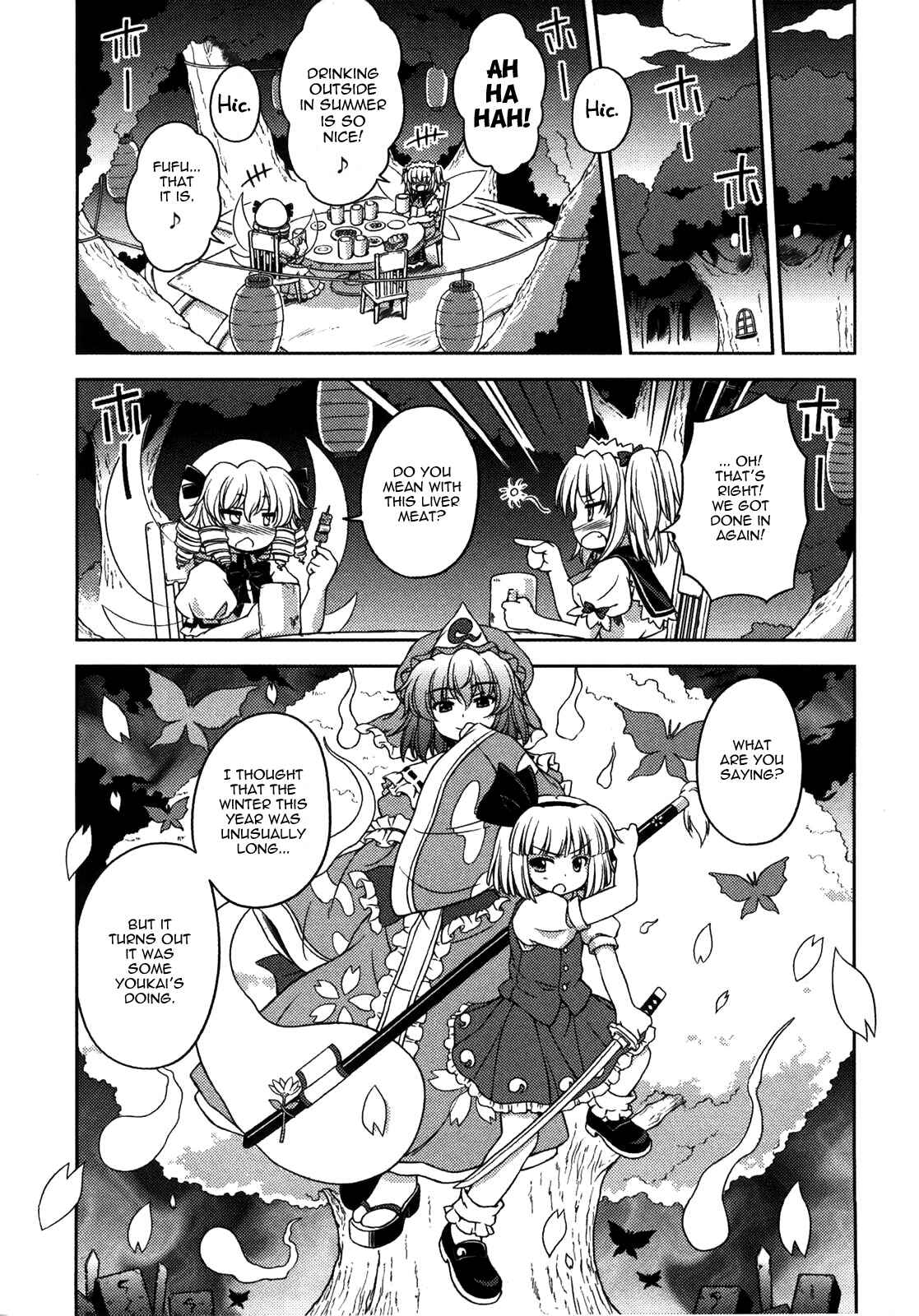 Page 5 Chapter 8.5 Touhou Sangetsusei ~ Strange and Bright Nature Deity.
