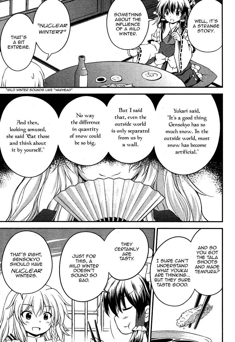 Page 9 Chapter 7 Touhou Sangetsusei ~ Strange and Bright Nature Deity.