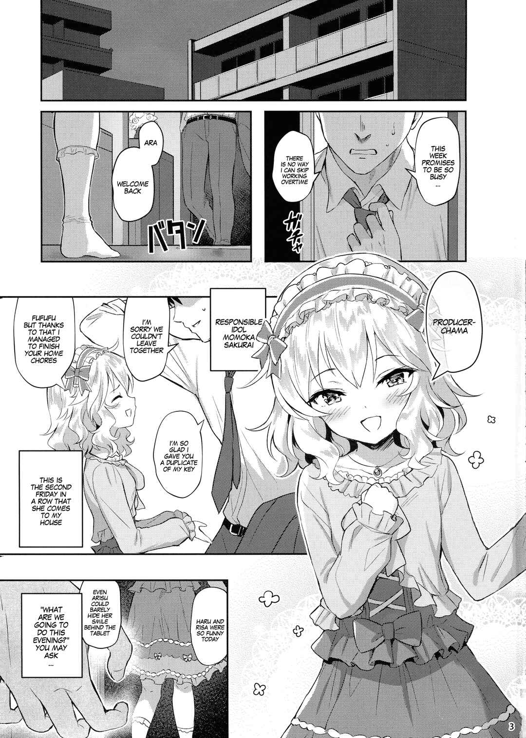 Page 3 Chapter 1 THE IDOLM@STER CINDERELLA GIRLS - Momoka Yoitsuma (Doujinshi)