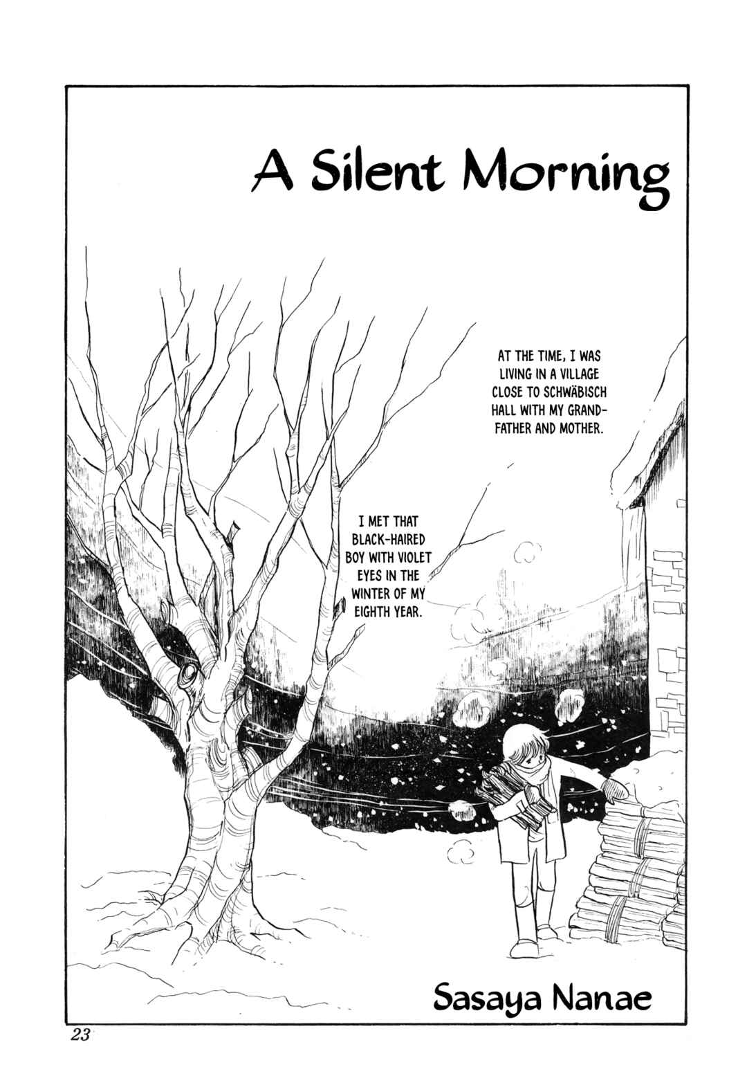 Page 1 Chapter 3 A Silent Morning