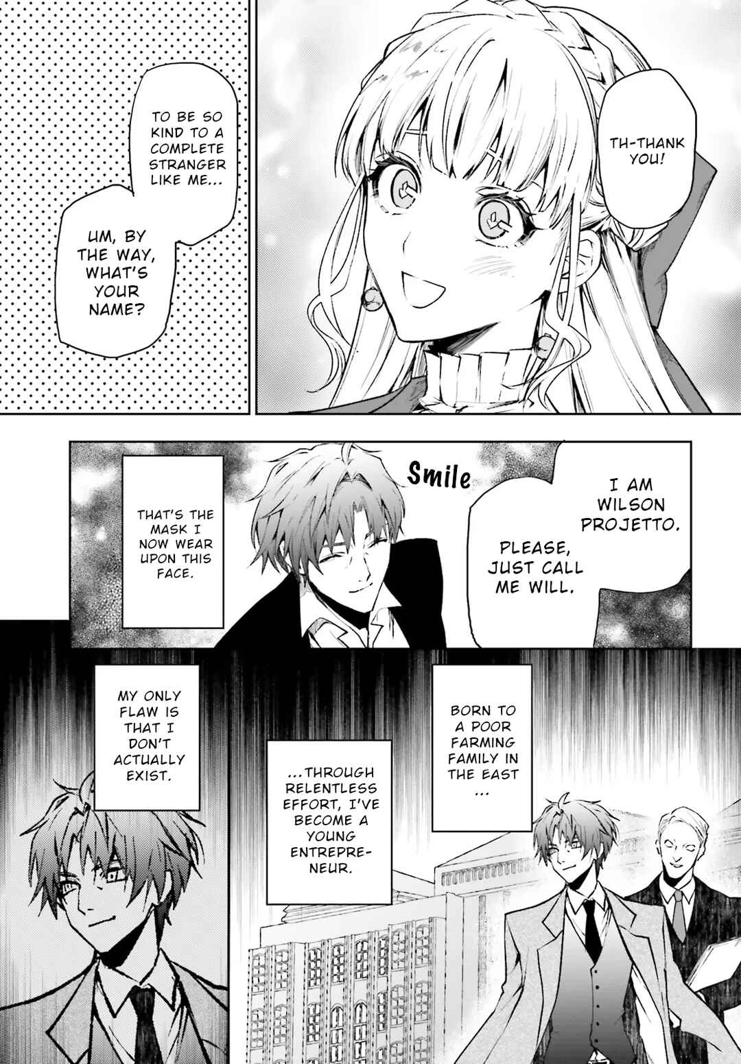 Page 8 Chapter 7.1 Masquerade Confidence: The Conman and the Girl’s Masked Journey