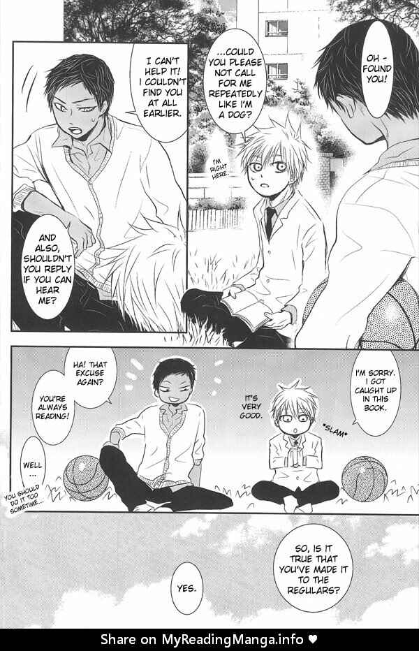 Page 8 Chapter Unknown_66ac Kurokos Basketball - I Want To Be (Doujinshi)