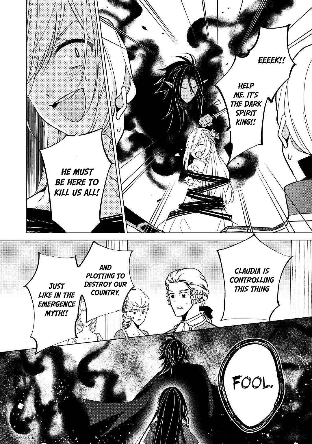 Page 10 Chapter 12.1 Im Not a Villainess!! Just Because I Can Control Darkness, Doesnt Mean Im a Villain