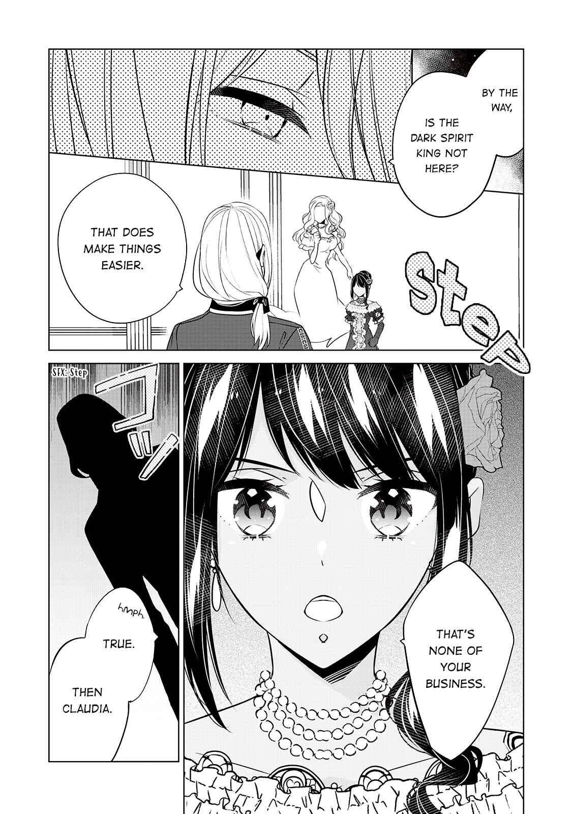 Page 13 Chapter 18 Im Not a Villainess!! Just Because I Can Control Darkness, Doesnt Mean Im a Villain