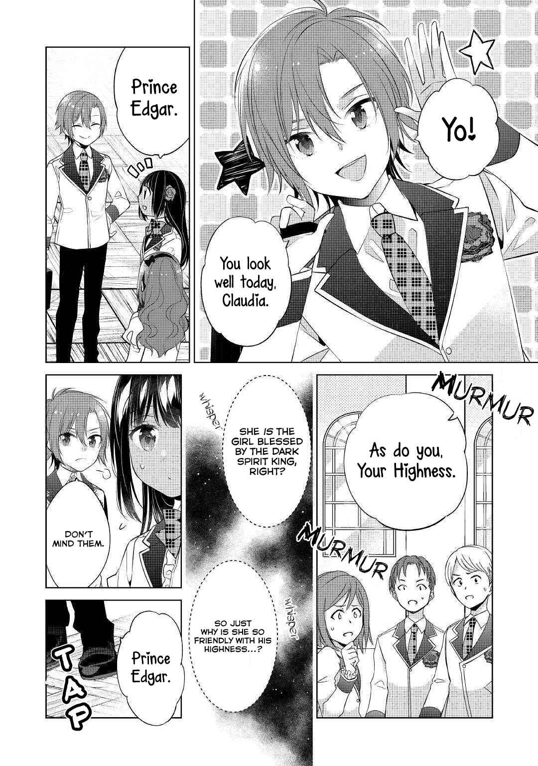 Page 4 Chapter 5 Im Not a Villainess!! Just Because I Can Control Darkness, Doesnt Mean Im a Villain