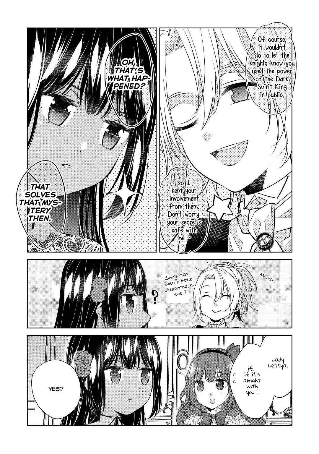 Page 9 Chapter 4 Im Not a Villainess!! Just Because I Can Control Darkness, Doesnt Mean Im a Villain