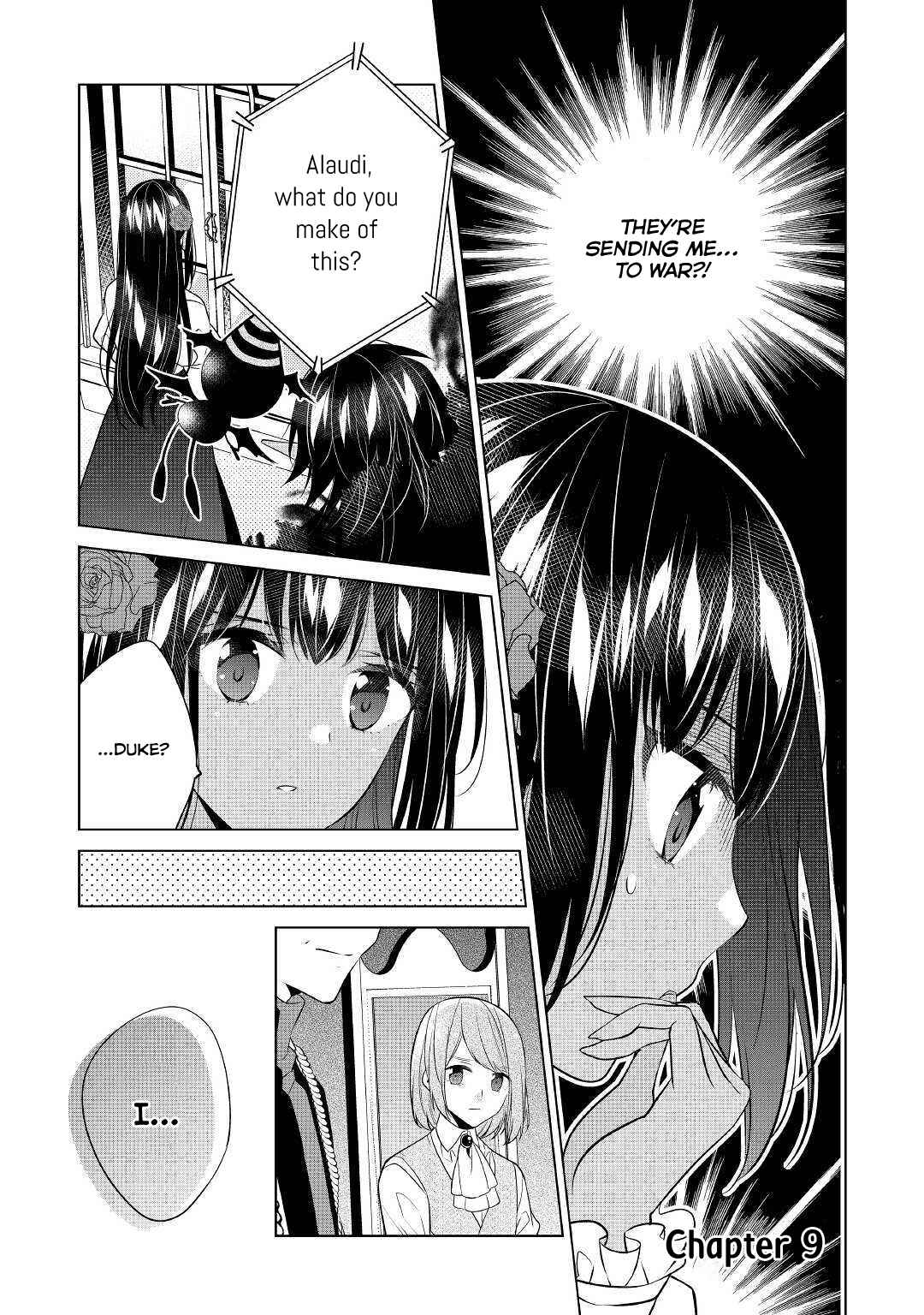 Page 1 Chapter 9 Im Not a Villainess!! Just Because I Can Control Darkness, Doesnt Mean Im a Villain