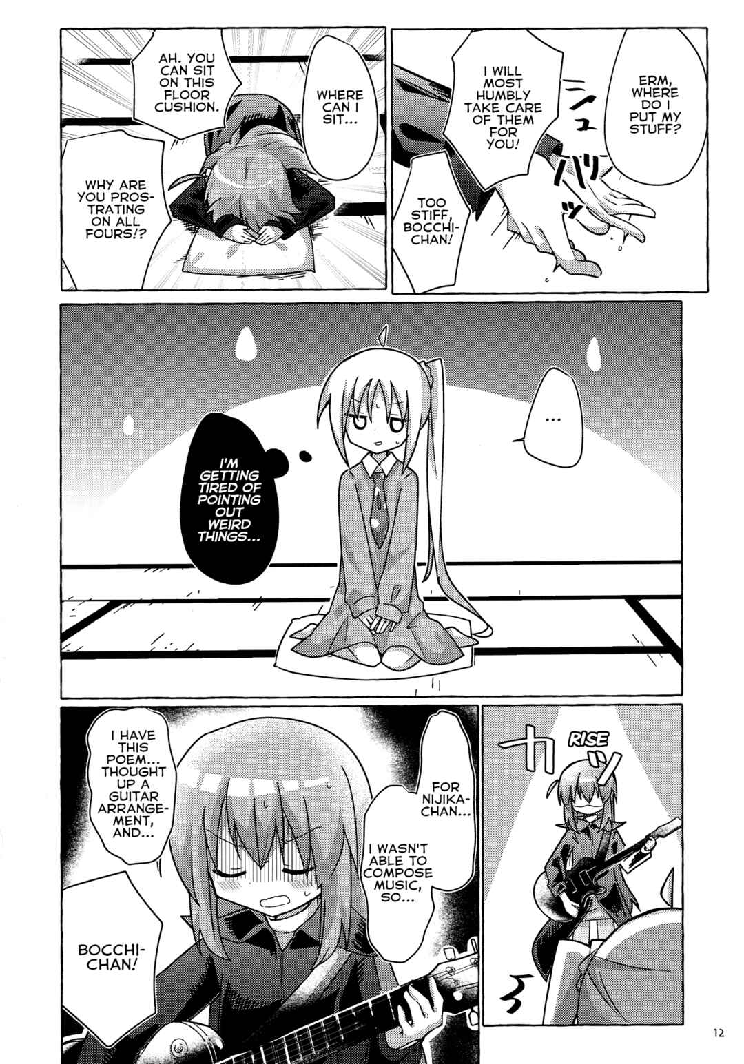 Page 11 Chapter Unknown_6223 Bocchi the Rock! - Bocchi-chan Going All Out (Doujinshi)