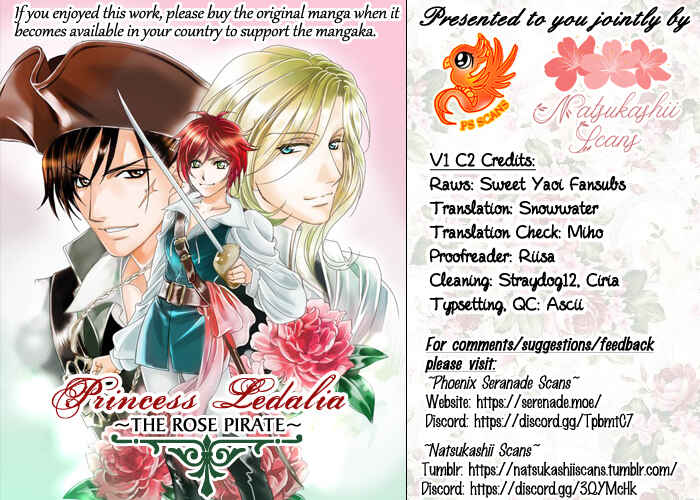Page 1 Chapter 2 Princess Ledalia ~The Rose Pirate~