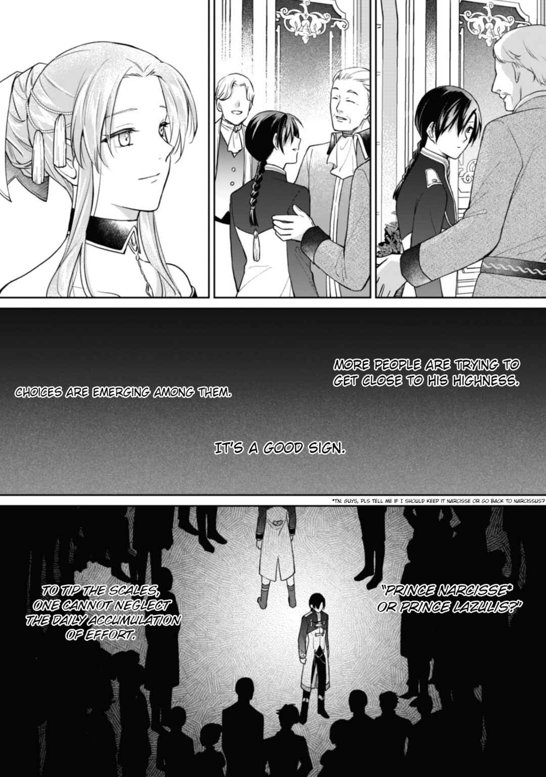 Page 4 Chapter 13.2 Majime Tennen-kei Reijou wa Toshishita Ouji no Omoi ni Kidzukanai
