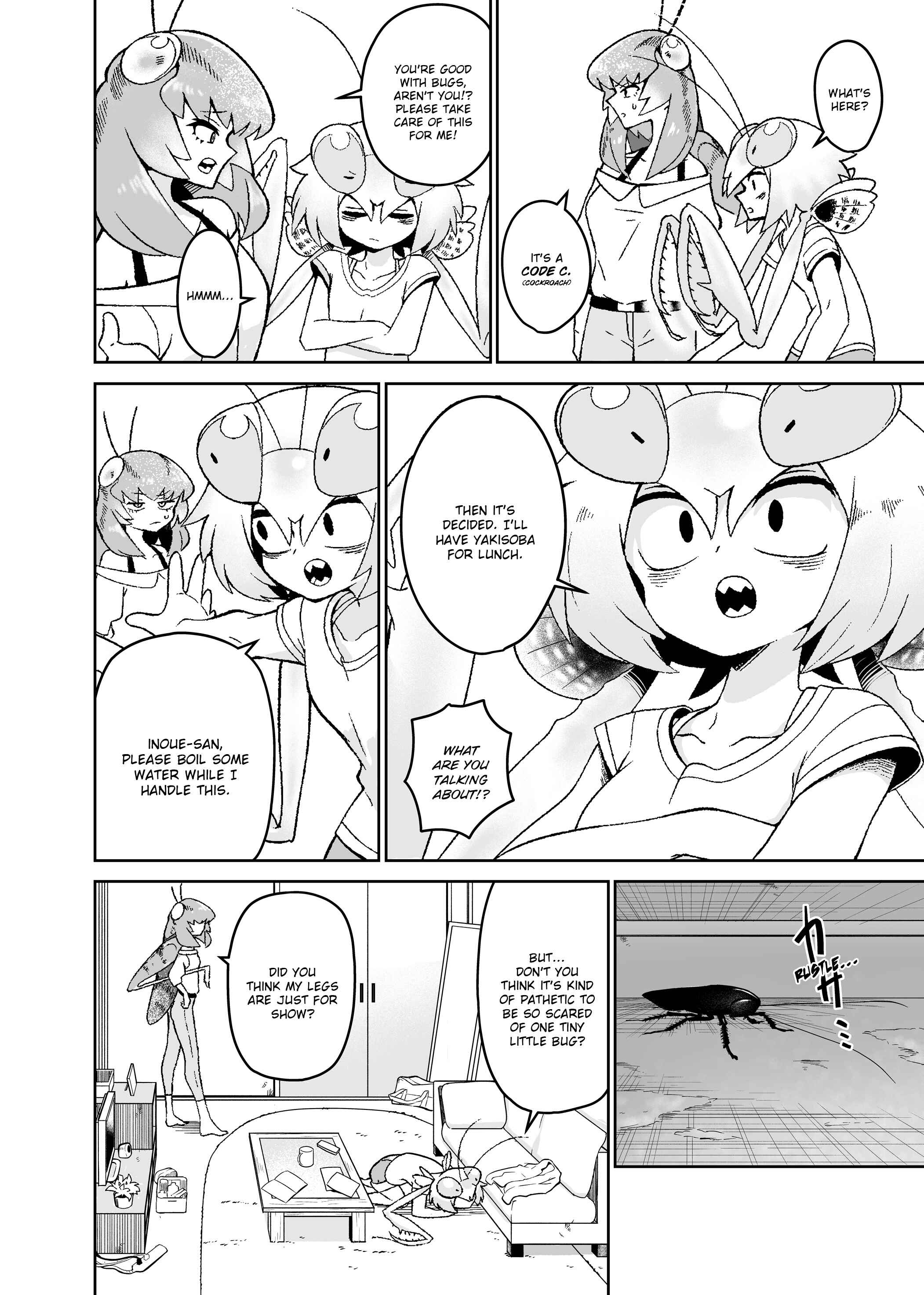 Page 2 Chapter 4 Carnivorous High School Mantis Akiyama