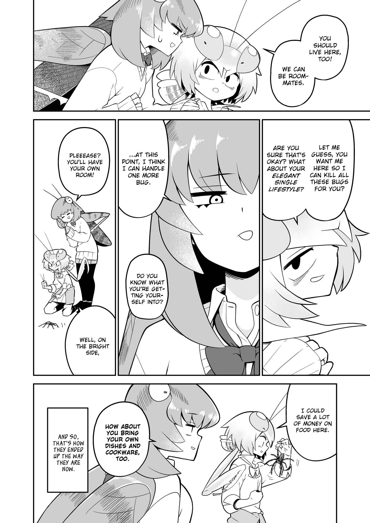 Page 4 Chapter 2 Carnivorous High School Mantis Akiyama