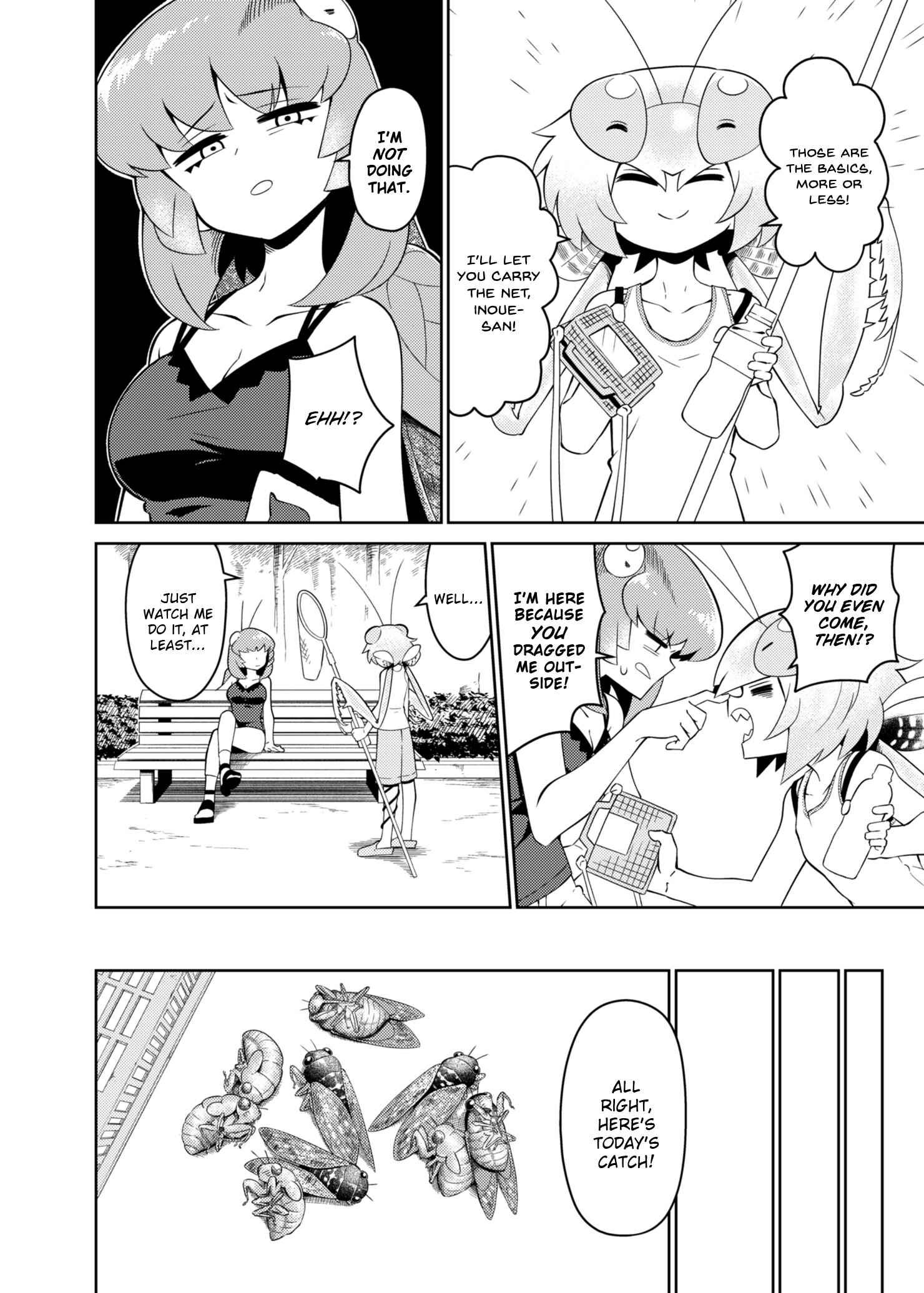 Page 4 Chapter 1 Carnivorous High School Mantis Akiyama