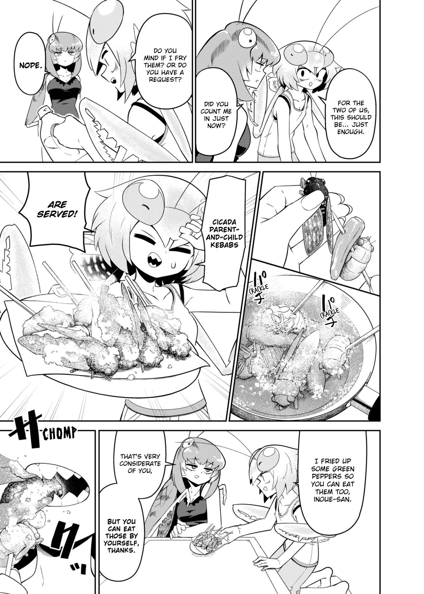 Page 5 Chapter 1 Carnivorous High School Mantis Akiyama