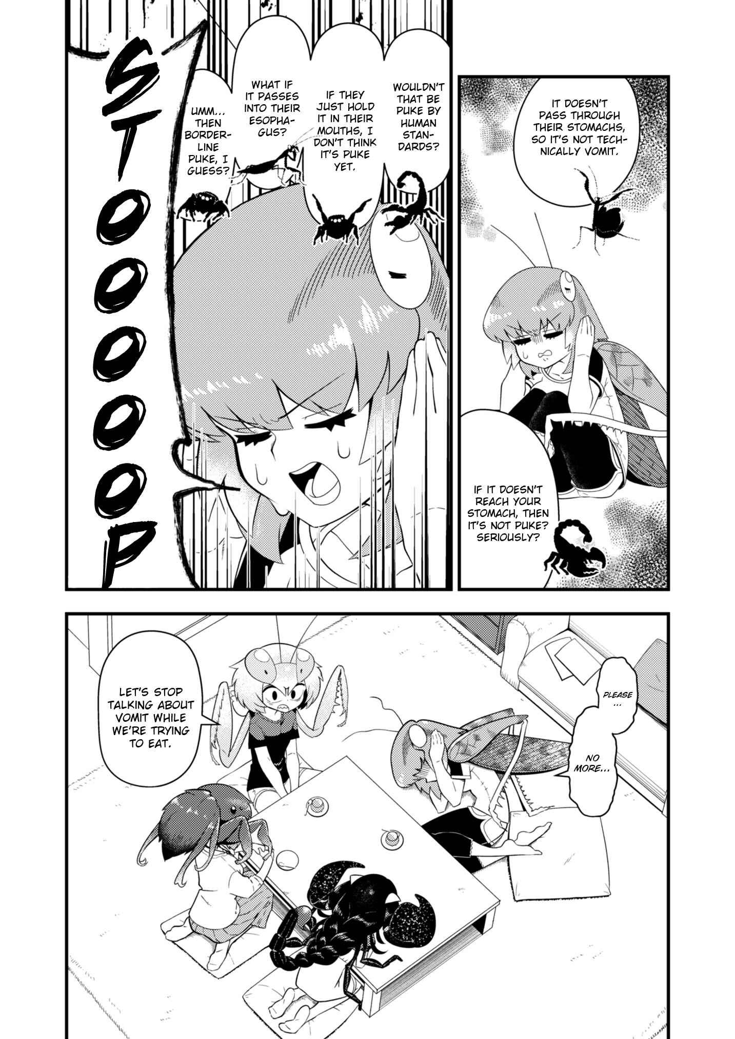 Page 8 Chapter 5 Carnivorous High School Mantis Akiyama