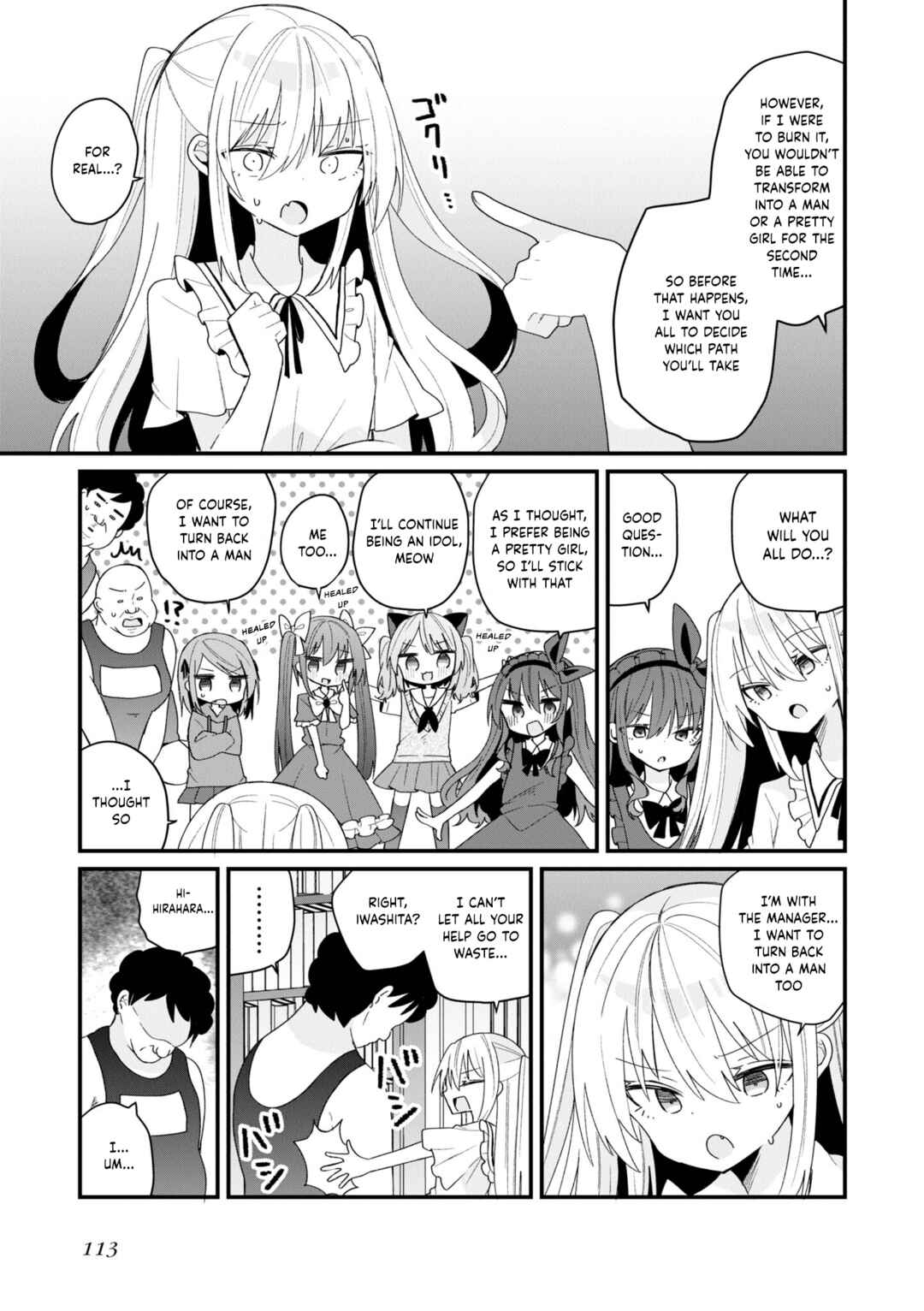 Page 13 Chapter 54 Bishoujokashita Oji-san dakedo, Gachi Koi sarete Komattemasu