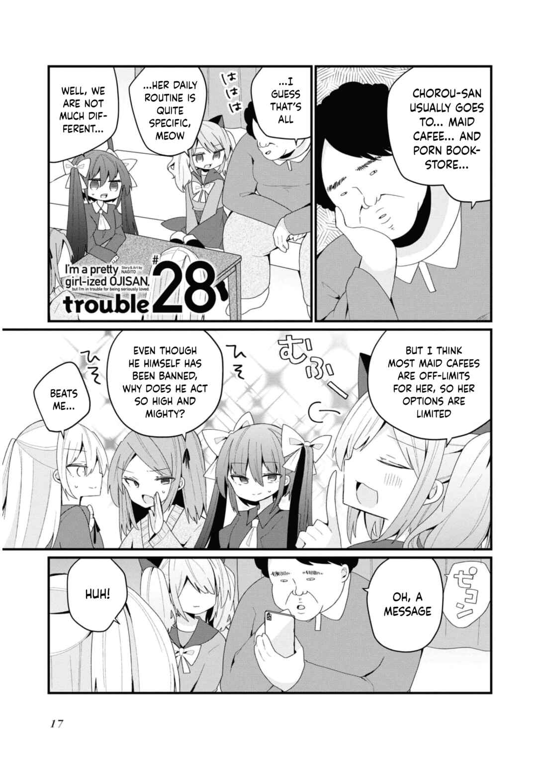 Page 1 Chapter 28 Bishoujokashita Oji-san dakedo, Gachi Koi sarete Komattemasu