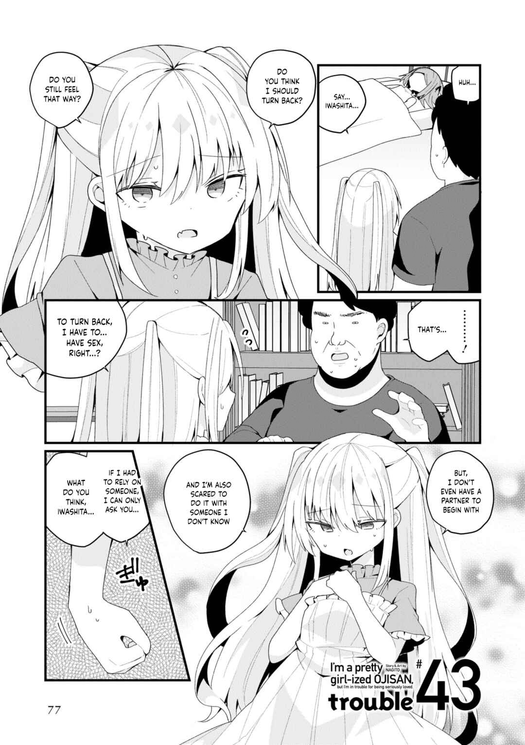 Page 1 Chapter 43 Bishoujokashita Oji-san dakedo, Gachi Koi sarete Komattemasu