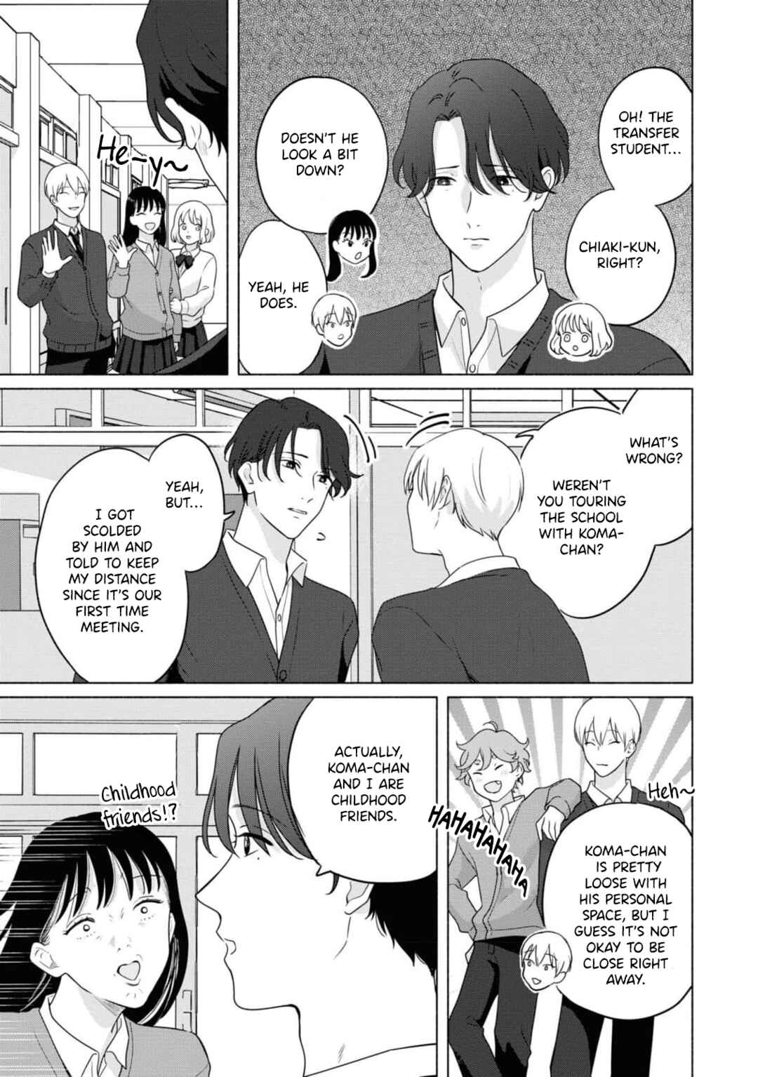 Page 8 Chapter 5.5 Chiaki-kun Mimamori Kurabu