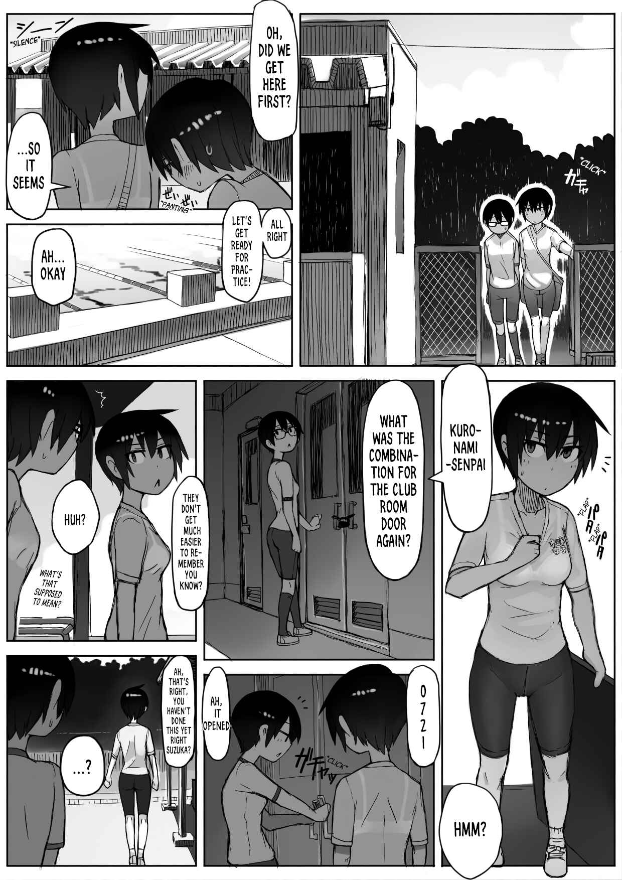 Page 3 Chapter 1 Kuronami-san of the Swimming Club