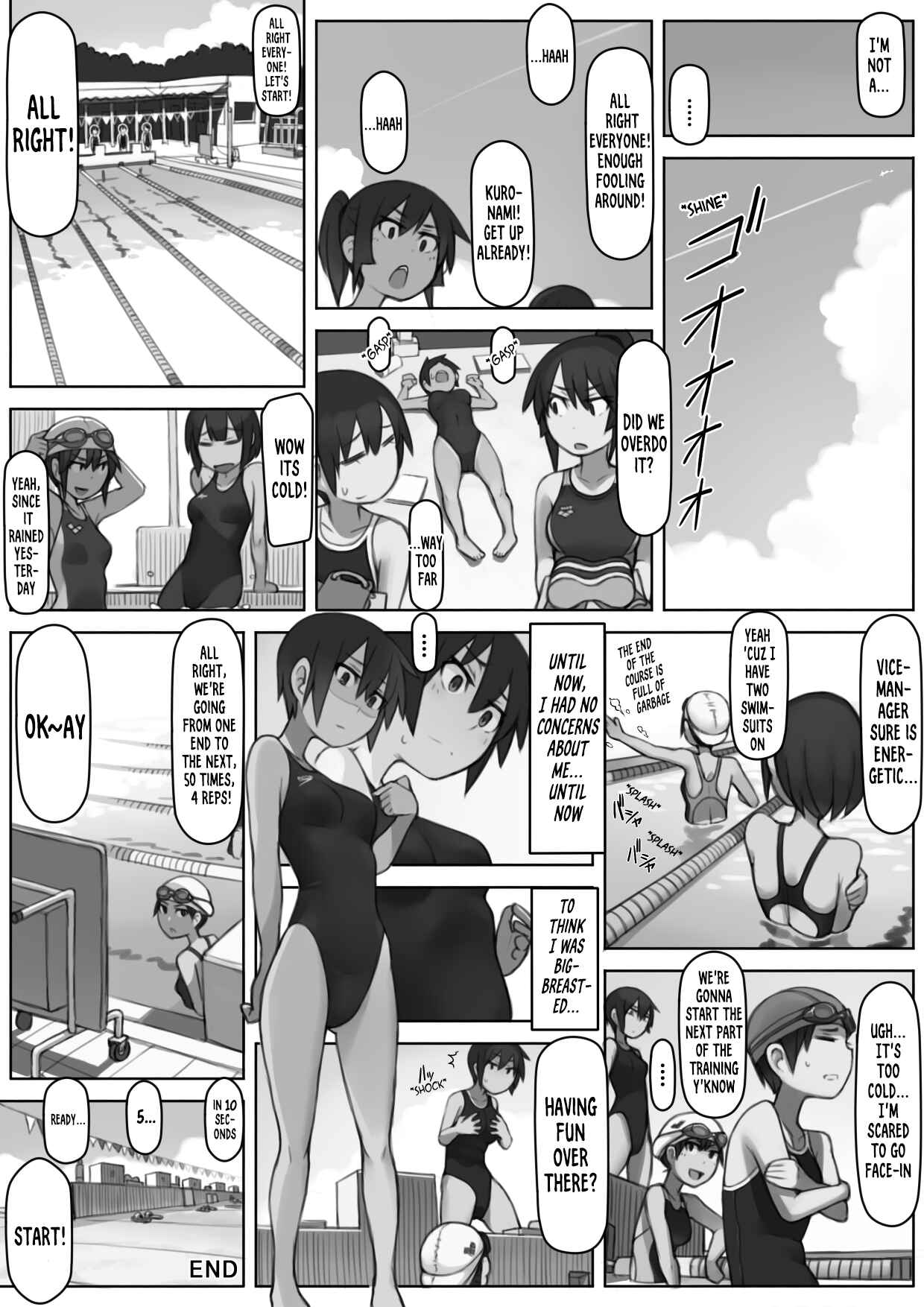 Page 8 Chapter 1 Kuronami-san of the Swimming Club