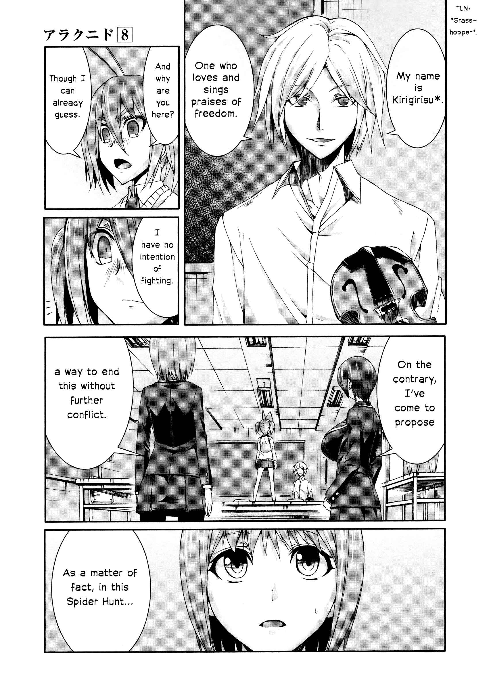 Page 25 Chapter 37 Arachnid