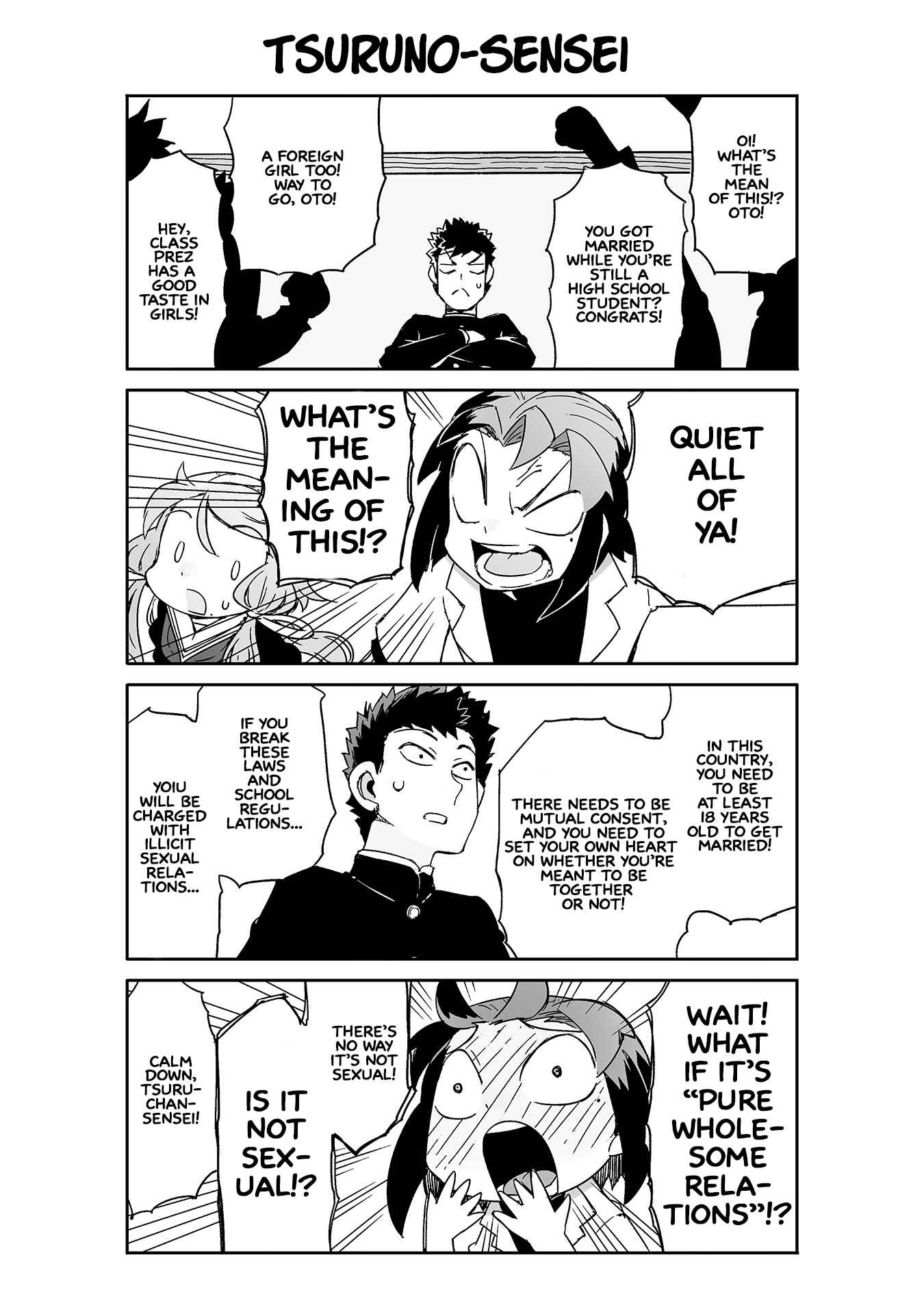 Page 1 Chapter 7 Manabi Ikiru wa Fuufu no Tsutome