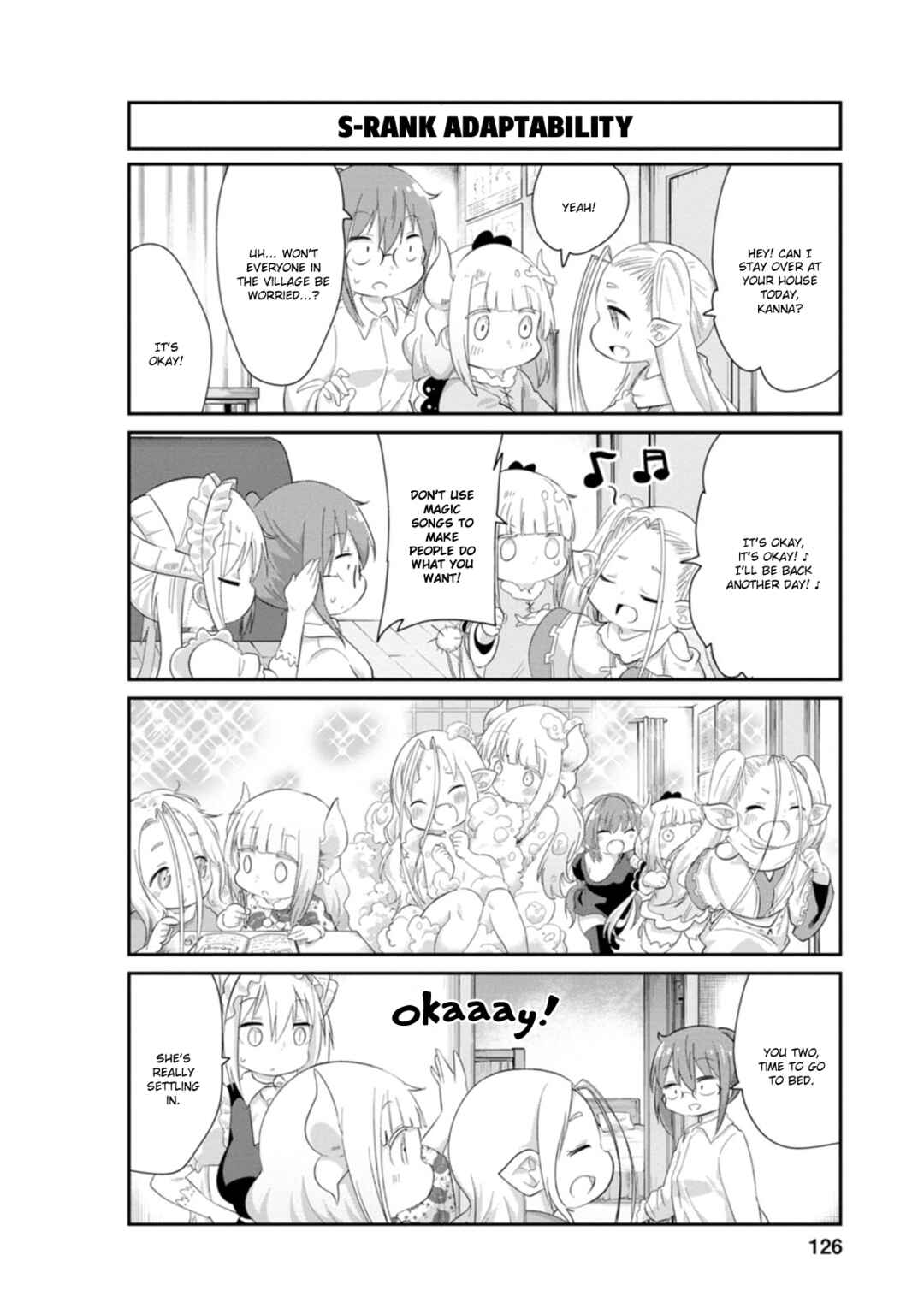 Page 4 Chapter 90 Kobayashi-san Chi no Maid Dragon: Kanna no Nichijou