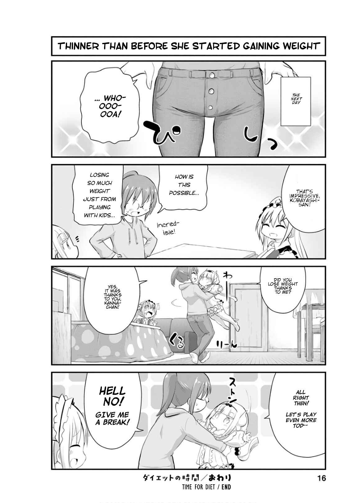 Page 16 Chapter 51 Kobayashi-san Chi no Maid Dragon: Kanna no Nichijou
