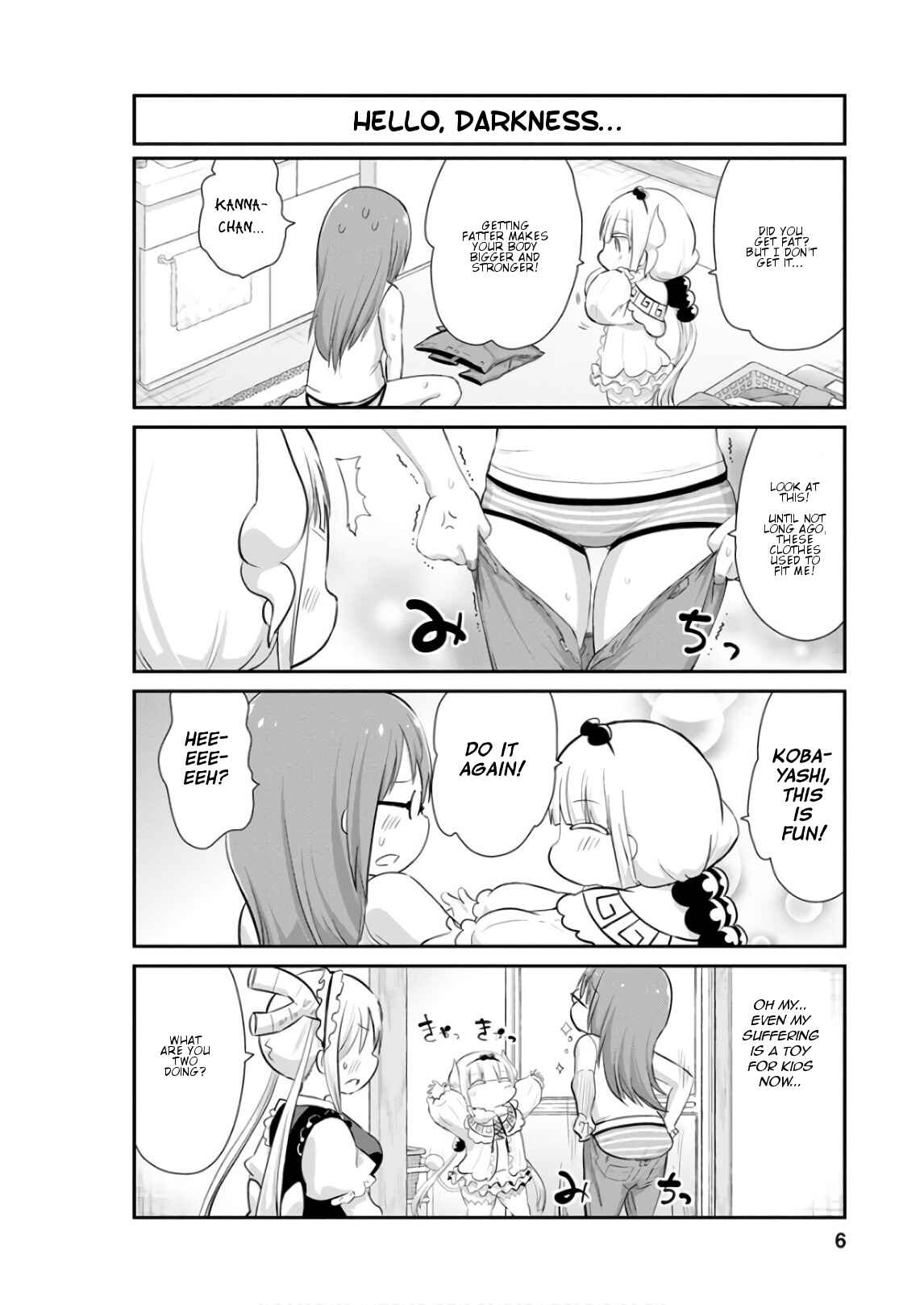 Page 6 Chapter 51 Kobayashi-san Chi no Maid Dragon: Kanna no Nichijou
