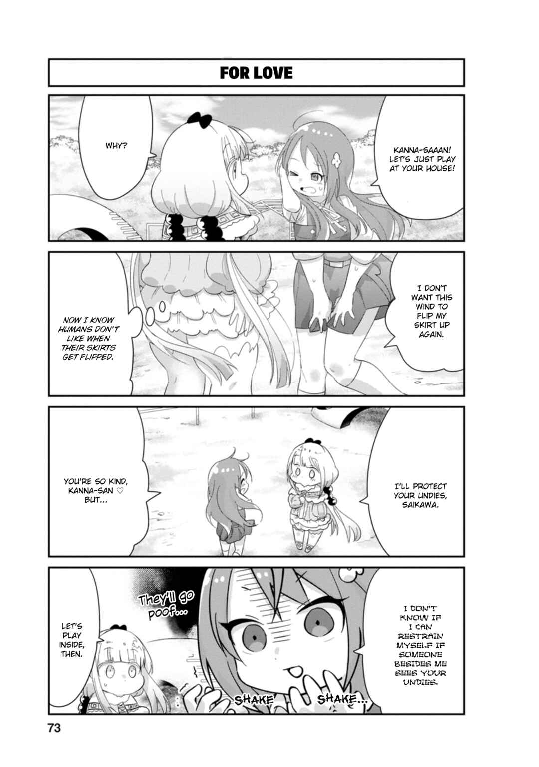 Page 3 Chapter 86 Kobayashi-san Chi no Maid Dragon: Kanna no Nichijou