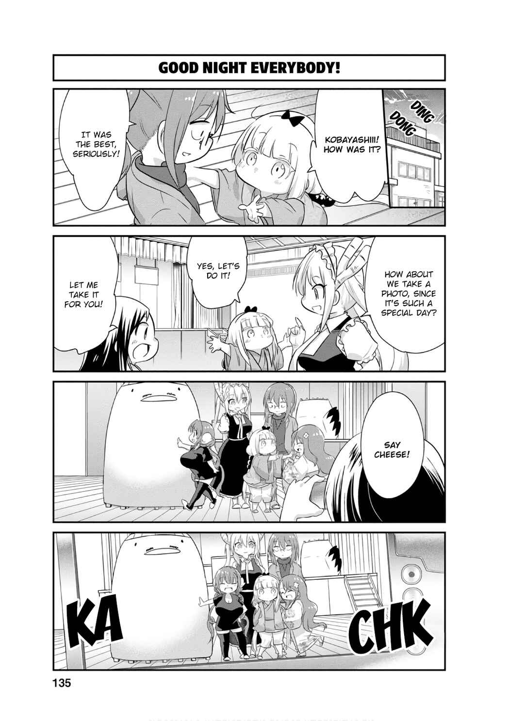 Page 11 Chapter 80 Kobayashi-san Chi no Maid Dragon: Kanna no Nichijou