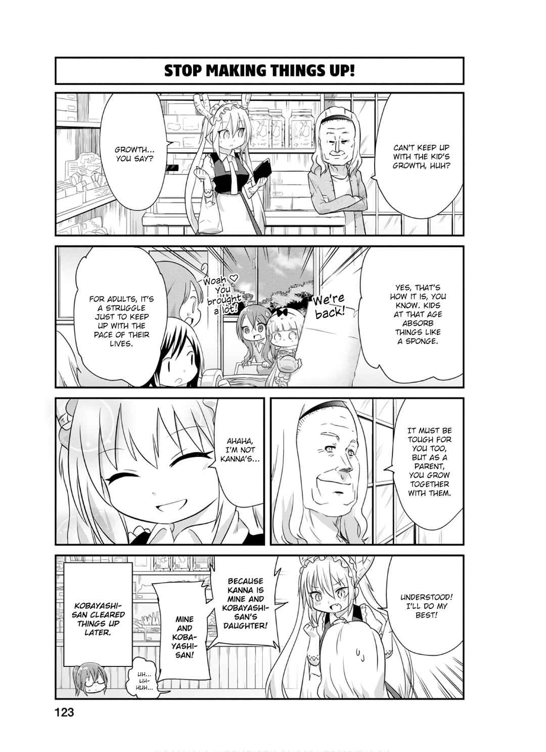 Page 11 Chapter 79 Kobayashi-san Chi no Maid Dragon: Kanna no Nichijou