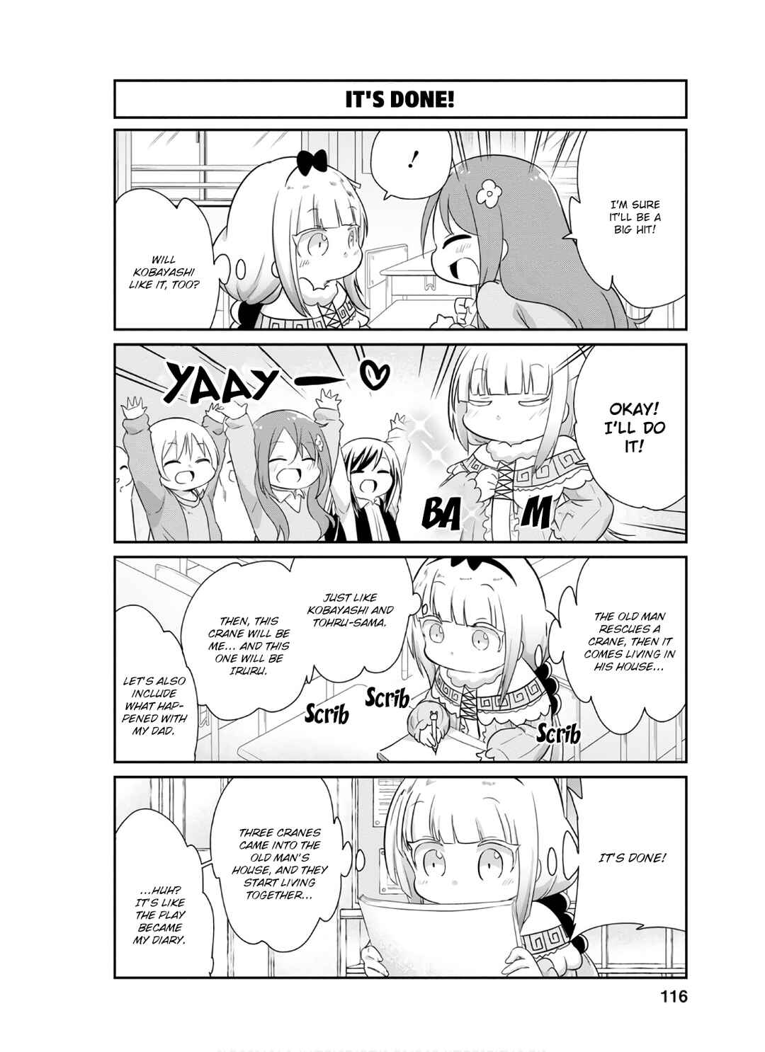 Page 4 Chapter 79 Kobayashi-san Chi no Maid Dragon: Kanna no Nichijou