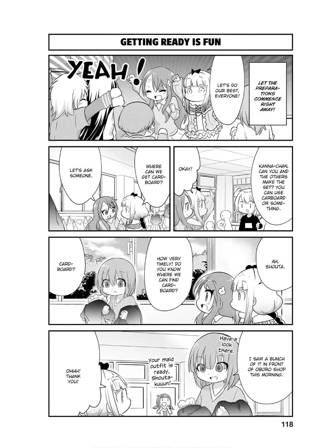 Page 6 Chapter 79 Kobayashi-san Chi no Maid Dragon: Kanna no Nichijou