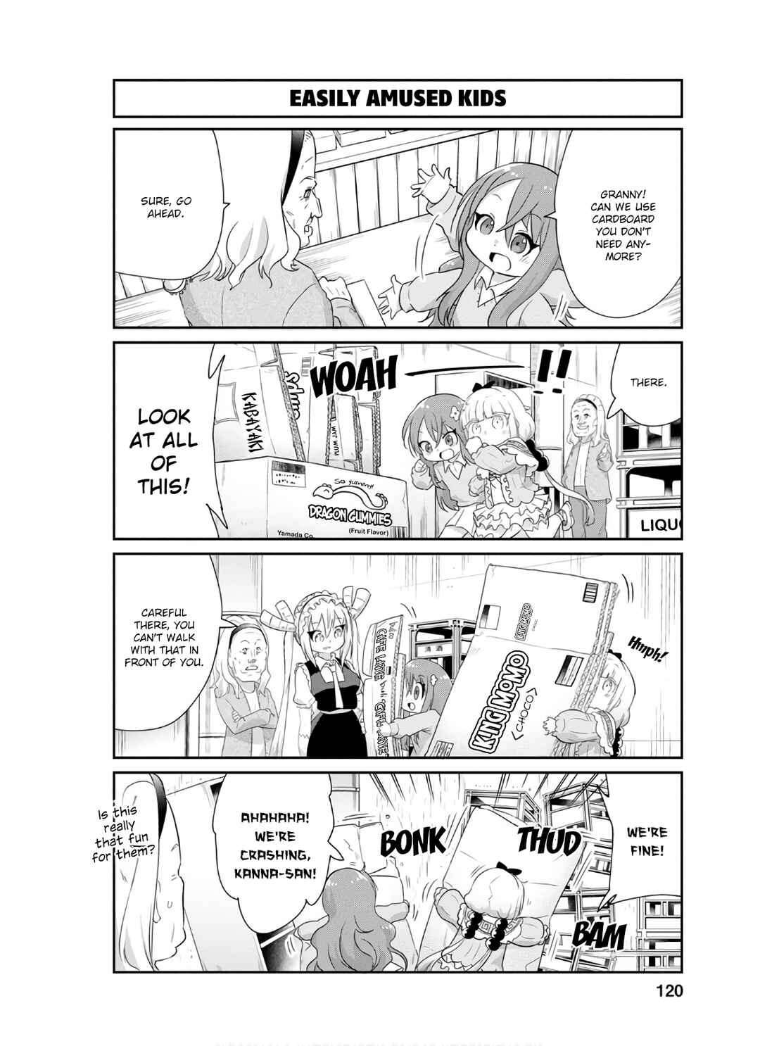 Page 8 Chapter 79 Kobayashi-san Chi no Maid Dragon: Kanna no Nichijou