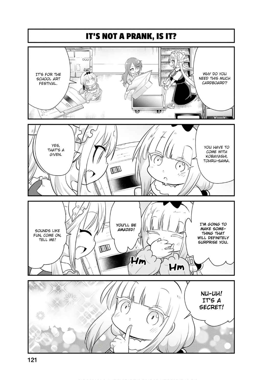 Page 9 Chapter 79 Kobayashi-san Chi no Maid Dragon: Kanna no Nichijou