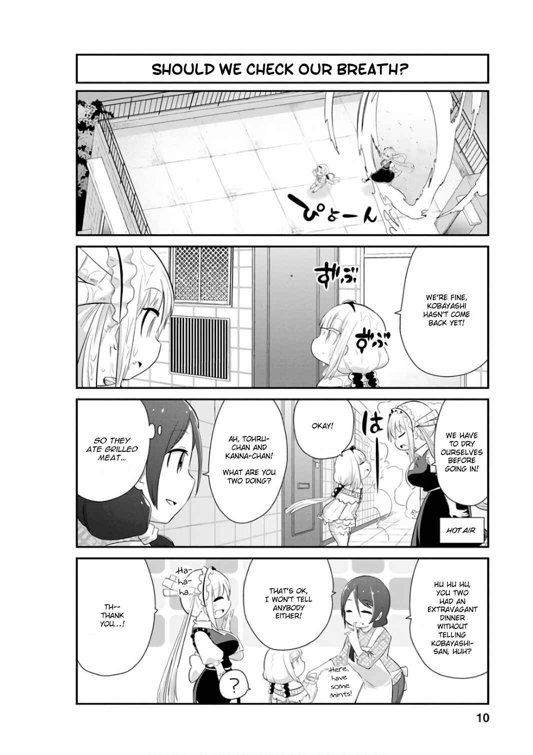 Page 10 Chapter 41 Kobayashi-san Chi no Maid Dragon: Kanna no Nichijou