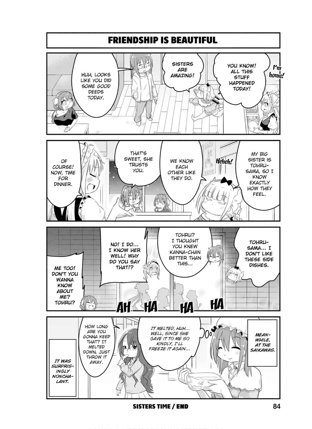 Page 12 Chapter 76 Kobayashi-san Chi no Maid Dragon: Kanna no Nichijou