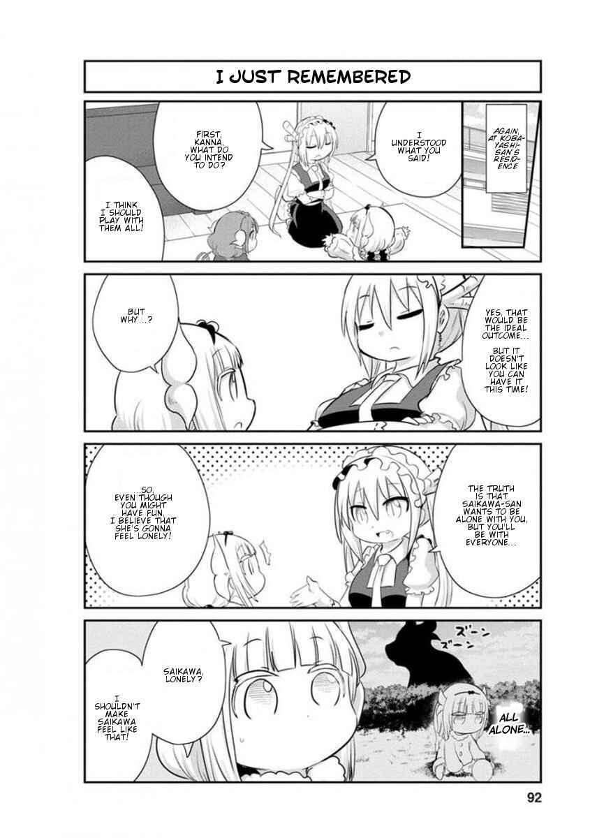 Page 8 Chapter 37 Kobayashi-san Chi no Maid Dragon: Kanna no Nichijou